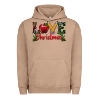 Pigment Burro love christmas teacher Urban Hoodie - RanaPortraitStore
