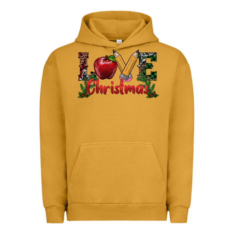 Love Christmas Teacher Urban Hoodie by RanaPortraitStore | Teevron
