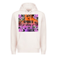 Pale Pink spooky vibes Premium Hoodie - texasbilliewilder
