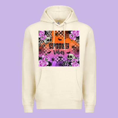 Spooky Vibes Premium Hoodie Designed By Texasbilliewilder