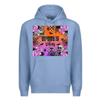 Colony Blue spooky vibes Premium Hoodie - texasbilliewilder