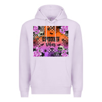 Lilac spooky vibes Premium Hoodie - texasbilliewilder