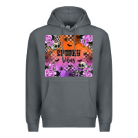 Rock spooky vibes Premium Hoodie - texasbilliewilder