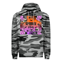 Slate Camo spooky vibes Premium Hoodie - texasbilliewilder