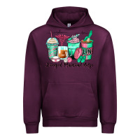 Mauve Wine licensed practical nurse coffee cups Urban Hoodie - Zillion Design Studio