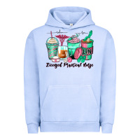 Pigment Grape Ice licensed practical nurse coffee cups Urban Hoodie - Zillion Design Studio