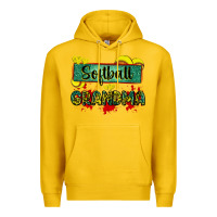 Lemon softball grandma with leopard Premium Hoodie - Zillion Design Studio