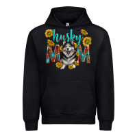 Black western alaskan husky mom Urban Hoodie - texasbilliewilder