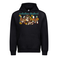 Black western australian shepherd mom Urban Hoodie - texasbilliewilder