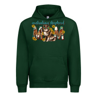 Forest Green western australian shepherd mom Urban Hoodie - texasbilliewilder