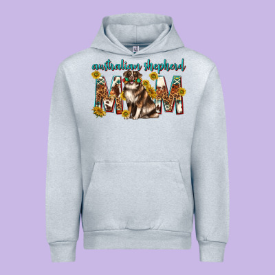 Western Australian Shepherd Mom Urban Hoodie Designed By Texasbilliewilder