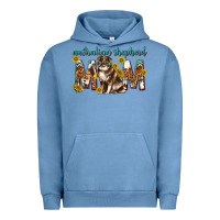 Pigment Pebble Blue western australian shepherd mom Urban Hoodie - texasbilliewilder