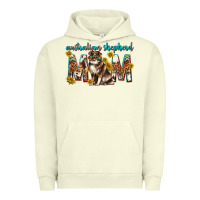 Pigment Pistachio western australian shepherd mom Urban Hoodie - texasbilliewilder