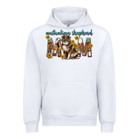 White western australian shepherd mom Urban Hoodie - texasbilliewilder