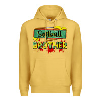 Antique Gold softball brother Premium Hoodie - Zillion Design Studio