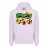 Lilac softball brother Premium Hoodie - Zillion Design Studio