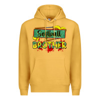 Mustard softball brother Premium Hoodie - Zillion Design Studio
