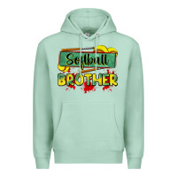 Seafoam softball brother Premium Hoodie - Zillion Design Studio