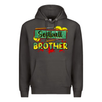Smoke softball brother Premium Hoodie - Zillion Design Studio