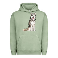 Pigment Oil Green husky Urban Hoodie - RanaPortraitStore