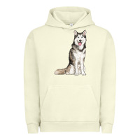 Pigment Pistachio husky Urban Hoodie - RanaPortraitStore