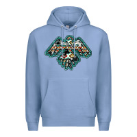 Colony Blue western thunderbird Premium Hoodie - RanaPortraitStore