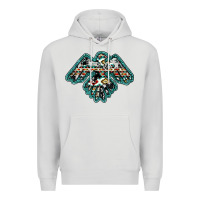 Dove Grey western thunderbird Premium Hoodie - RanaPortraitStore