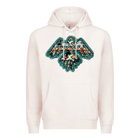 Pale Pink western thunderbird Premium Hoodie - RanaPortraitStore