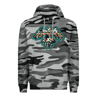 Slate Camo western thunderbird Premium Hoodie - RanaPortraitStore