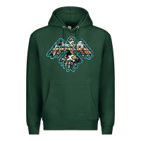 Sports Green western thunderbird Premium Hoodie - RanaPortraitStore