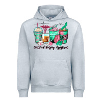Heather Grey certified nursing assistant coffee cups Urban Hoodie - Zillion Design Studio