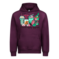 Mauve Wine certified nursing assistant coffee cups Urban Hoodie - Zillion Design Studio