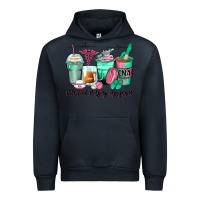 Navy certified nursing assistant coffee cups Urban Hoodie - Zillion Design Studio