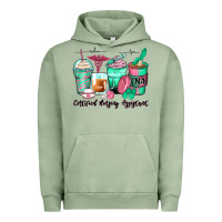 Pigment Oil Green certified nursing assistant coffee cups Urban Hoodie - Zillion Design Studio