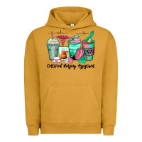 Pigment Peanut Butter certified nursing assistant coffee cups Urban Hoodie - Zillion Design Studio
