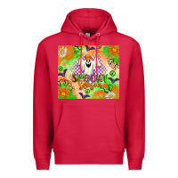 Cardinal spooky season Premium Hoodie - texasbilliewilder