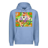 Colony Blue spooky season Premium Hoodie - texasbilliewilder