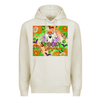 Oatmeal Heather spooky season Premium Hoodie - texasbilliewilder