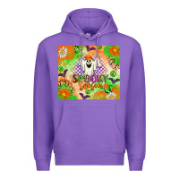 Purple spooky season Premium Hoodie - texasbilliewilder