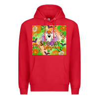 Red spooky season Premium Hoodie - texasbilliewilder