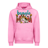 Fuchsia Pink western beagle mom Urban Hoodie - texasbilliewilder