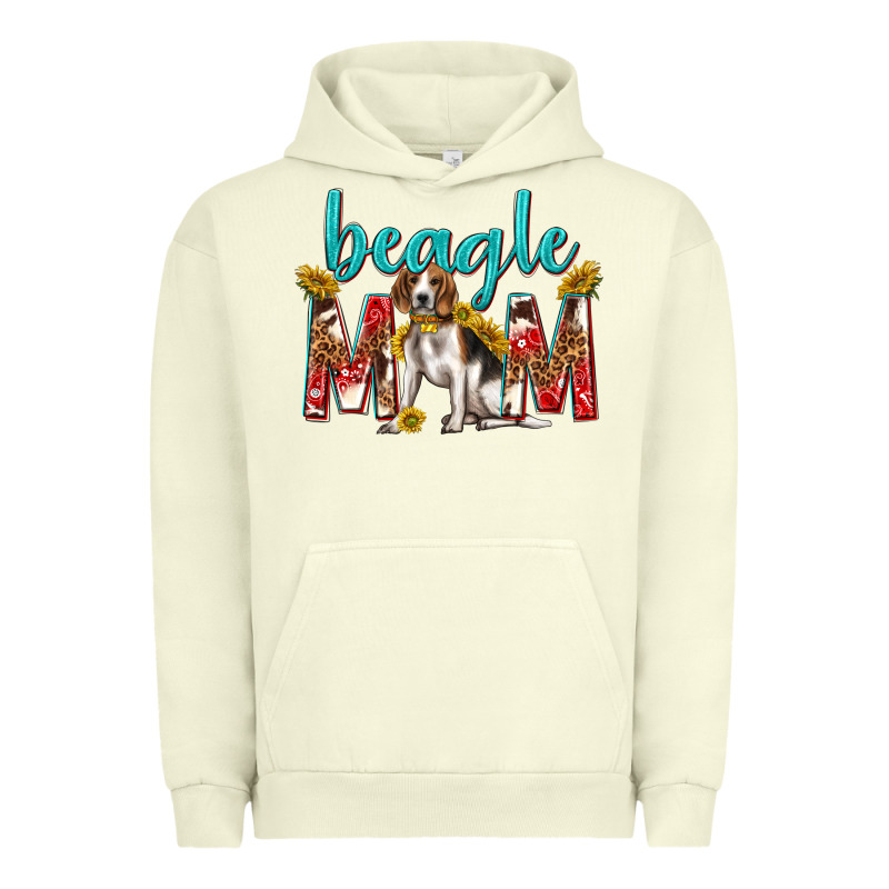 Western Beagle Mom Urban Hoodie by texasbilliewilder | Teevron