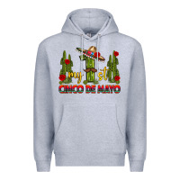 Heather Grey my 1st cinco de mayo Premium Hoodie - texasbilliewilder