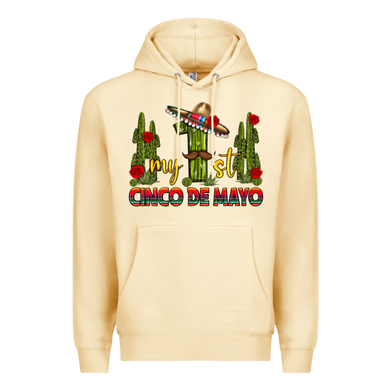 My 1st Cinco De Mayo Premium Hoodie by texasbilliewilder | Teevron