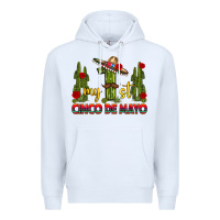 White my 1st cinco de mayo Premium Hoodie - texasbilliewilder