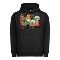 Pigment Black cafecito y chisme coffee cups Urban Hoodie - Zillion Design Studio