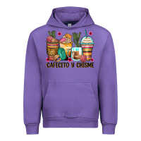 Tulip cafecito y chisme coffee cups Urban Hoodie - Zillion Design Studio