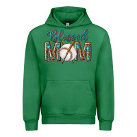 Emerald western blessed mom with baseball Urban Hoodie - texasbilliewilder