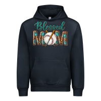 Navy western blessed mom with baseball Urban Hoodie - texasbilliewilder