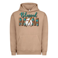 Pigment Burro western blessed mom with baseball Urban Hoodie - texasbilliewilder